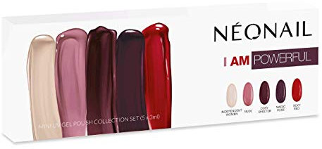 NÉONAIL I AM POWERFUL Set - UV Nagellack - Sets - Nagelset - Farben - Nägel Set - Nails - Set - UV Lack - Maniküre - UV Lacke Für Nägel - UV LED