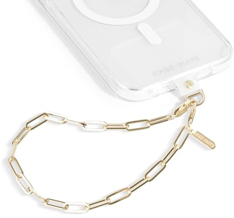 Case-Mate Unisex Phone Charm Handy-Anhänger, Gold, One size