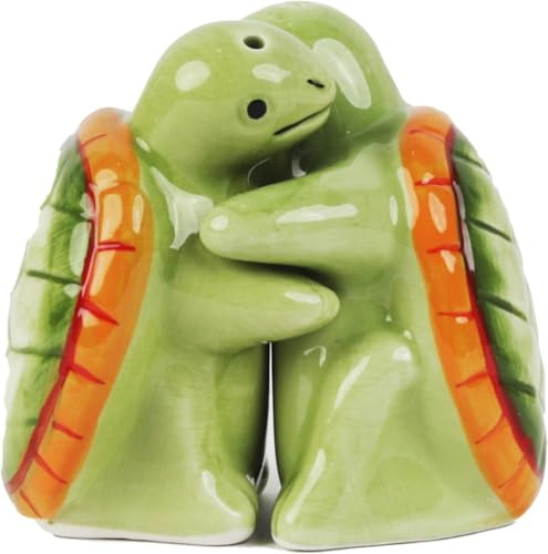 Servette Home Hugging Turtles Salt and Pepper Shaker, SVSP0212TT