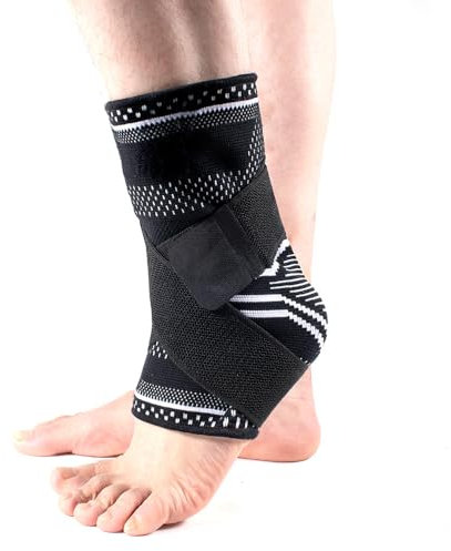 MEIION KörperHilfe KnöchelSupport Pro Orthopädische Sprunggelenkbandage Knöchelstütze für Sportler - Optimale Unterstützung und Kompression