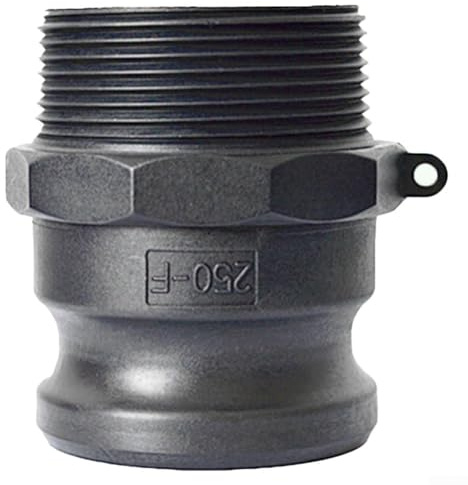 ZYWUOY 20pcs PP Plastic Camlock Couplings 1/2 Inch to 1 Inch Quick Disconnect Adapter Pipe Fittings(3/4 Inch)
