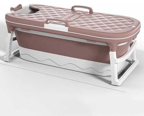 Large Portable Bathtub for Adults with Bidet and Sauna - 54 Folding Japanese Bathtubs for Home Spa Hot Tub, Foldable Design - Shower Stall Bath Tub