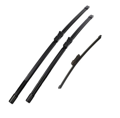 SAVHE Vorne und Hinten Wischerblätter Set Passend for VW GOLF 6 Schrägheck 2009-2012 Windschutzscheibe Windschutzscheibe Fenster Pinsel(Left Hand Drive)