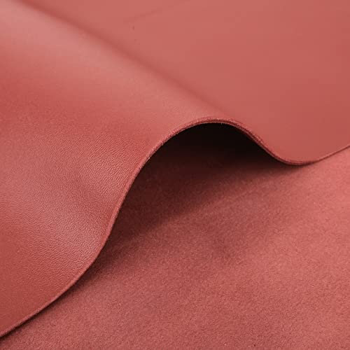Echtes Lammleder, quadratisch, zum Basteln, weiches Schaffell, ideal zum Nähen, Bucheinband, 85 g, Dunkelbraun, 30,5 x 30,5 cm