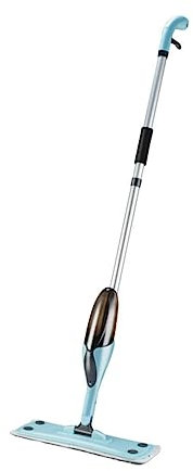 DEARMAMY 360grado Fregona De Microfibra para Pisos De Madera y Cerámica Pulverización Mango Giratorio Fácil De Limpiar