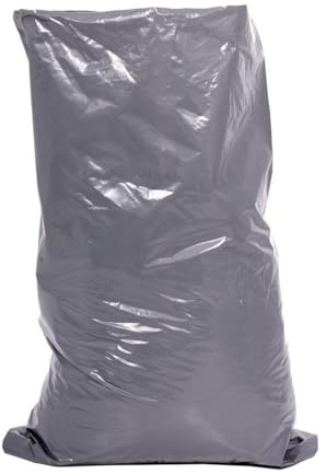 Extra Strong Gray Rubble Sacks - 480g, 21 x 32 Inches - Heavy Duty Waste Bags - Pack of 5