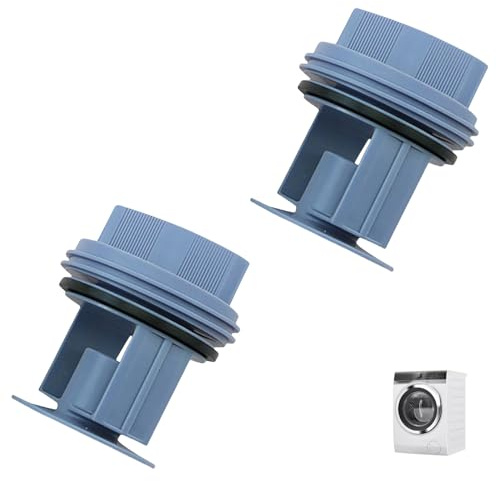 2 Stk Flusensieb Waschmaschine für Siemens Bosch Constructa Neff,Flusensieb Filtersieb Einsatz,Flusensieb Ersatzteil Kompatibel Waschmaschine Waschtrockner 00647920,00605010,00602008,iQ500,iQ700,Blau