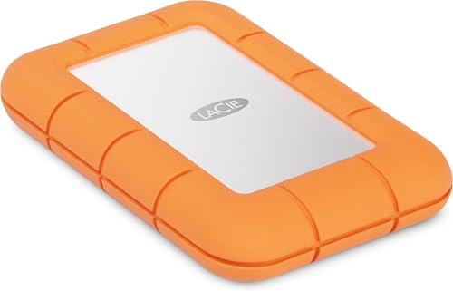 LaCie STMF4000400 unit? esterna a stato solido 4 TB USB tipo-C USB 3.2 Gen 2x2 Grigio, Arancione
