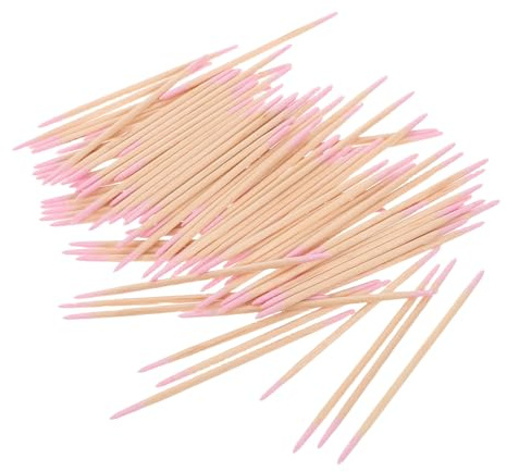 Homoyoyo 1500 Stück Spitze Wattestäbchen Präzisionsstäbchen für Microblading Nageldesign Make Up und Wimpernverlängerungen