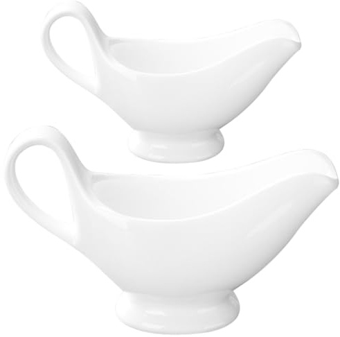 Genérico Salsera de Cerámica Blanca para Condimentos 90 Ml, 2 Piezas, Taza Multifunción para Salsa y Aderezo, Adecuado para Restaurante, Hogar y Barbacoas al Aire Libre