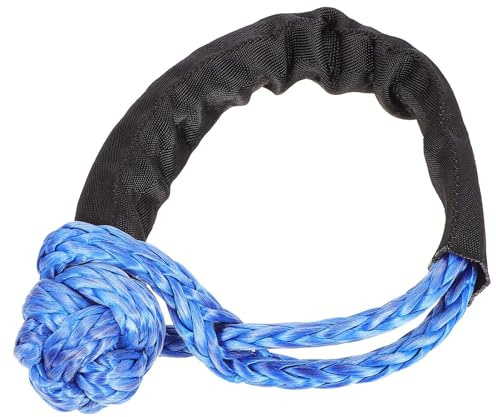 COOPHYA Sturdy Nylon Shackle Winch Cable Portable Soft Shackle High Resistance Withstand High-intensity Pressure Outdoor Use Travel Towing Accessory