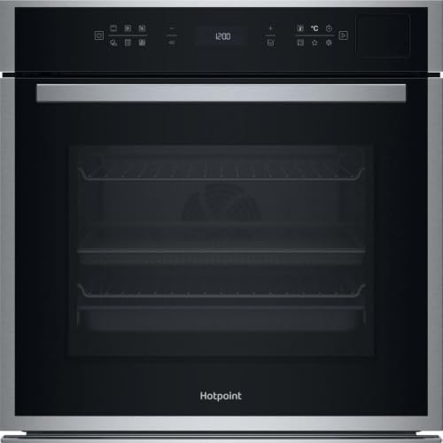 Hotpoint Class 6 HOI6A8PT1SXUK Built In Electric Single Oven with Pyrolytic Cleaning - Stainless Steel - A+ Rated
