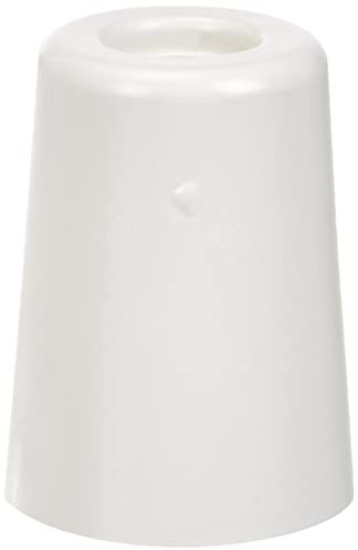 Brinox Großer Türstopper mit Schraube, Weiß, 5 x 3,7 x 3,7 cm