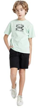 DeFacto Shorts für Jungen - Trendige Kurze Hose Jungen und Sweatshorts Jungen für aktive Kids - Perfekt für den Sommer und sportliche Aktivitäten