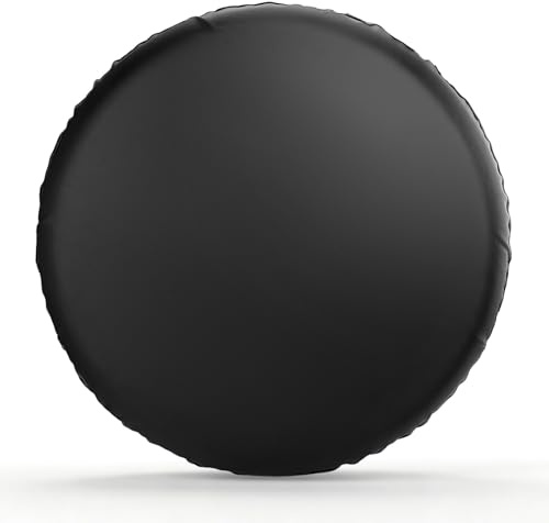 Geloo Copriruota di Scorta, 13 Copertura per Ruota di Scorta Nera Antipolvere Impermeabile Protezione Pneumatici per Diametro 58cm-64cm/ 23-25
