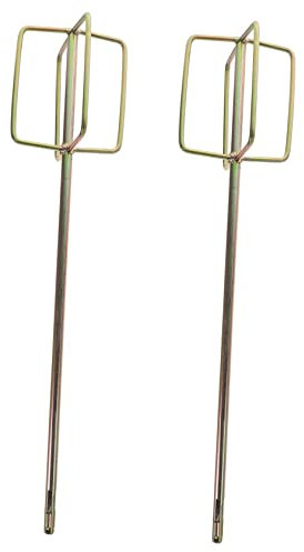 SSTANGLU 2 pezzi asta di agitazione gesso cemento vernice miscelazione paddle malta calcestruzzo frullatore attacco paddle frusta accessorio per trapano vernice mixer parti secchio quartetto