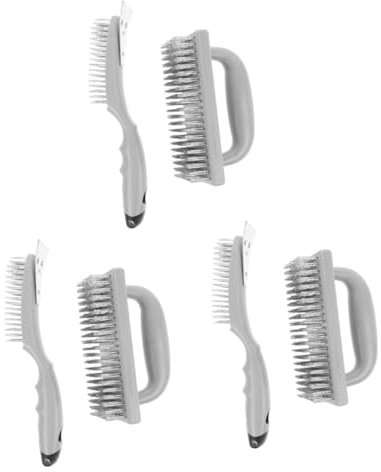 SUPVOX 6pièces Brosse De Nettoyage Barbecue Outil De Portable Et Multi-Fonctionnel pour Nettoyage Grills Et Ustensiles De Cuisine