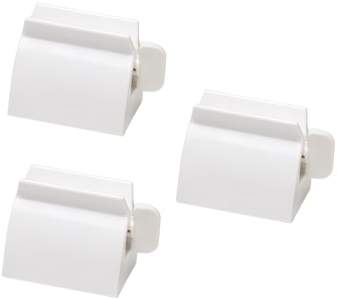 Beaupretty 3pcs Toothpaste Tube Squeezer for Hands Travel Portable Toothpaste Squeezer Dispenser