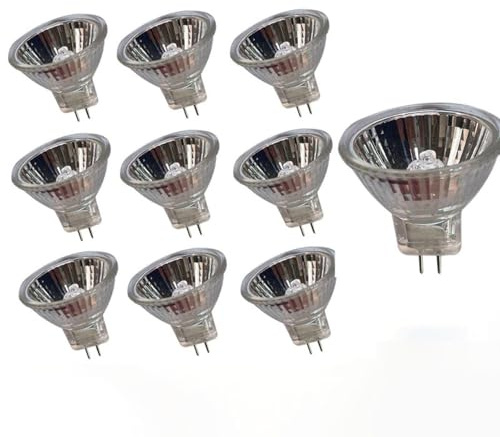 JZLBBC Ampoule Halogene MR11 24V 10W 35Mm Petit Projecteur Dimmable Lampes Halogènes MR11 24V 35W Blanc Chaud 10Pc 10W