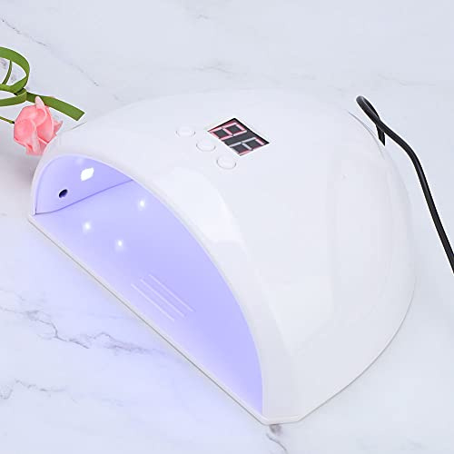 Lampada UV per Unghie, Essiccatore per Unghie per Smalto Normale Maquina Para Secar Uñas De Gel 36W LED Intelligente Lampada per Asciugatrice per Smalto Gel UV Macchina per