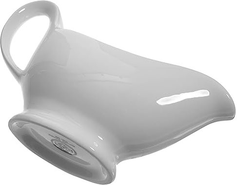 MAGICLULU Salsa En Forma De Bote Leche Recipiente Pequeño Porcelana Servicio Mini Salsera Salseras para Servir Salsera con Platillo Plato De Barco Salsera Única Bote De Salsa Cerámica Blanco
