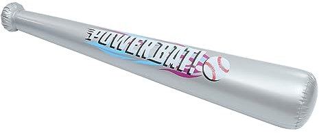 Abaodam Aufblasbarer Baseballschläger für Geburtstagsfeiern und Sportthemen aus Robustem Leicht zu Transportieren Lagern Einfache Inflation mit Luftpumpe Dekoration für Kinderzimmer Garten