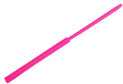 NOLITOY Varilla Limpiadora para Flautas Rosada Herramienta de Limpieza para Instrumentos de Viento Madera Tamaño Estándar Muesca de Afinación Ligera y Duradera para Cuidado y