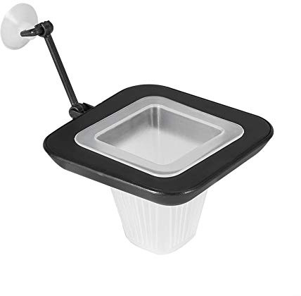 Alimentador del tanque de peces de acuario Gusano Rojo Alimentador del tanque de peces de acuario Alimentador de anillo flotante Alimentación tubular Sucker Gusano de cobre Gusano vivo Herramienta
