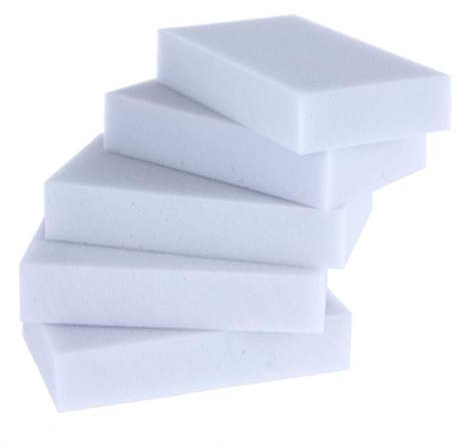 Magie Reinigungsschwamm Packung 100 Magic Eraser Schwämme Melamin-schaum Reinigungskissen Eraser Sponge Küche Für Alle Oberflächen Badezimmer Fussboden Footer Wandreiniger Grau