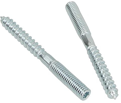 100 Stück Stockschrauben mit Torx Stahlverzinkt M6 M8 M10 M12 Länge 50 mm bis 200 mm (M12 x 100 mm)
