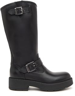 Nero Giardini I411983D Stivali Donna in Pelle