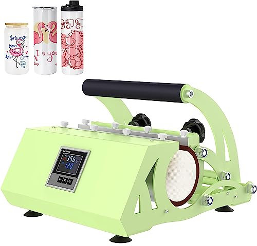 SONLED Machine de Presse à Chaud pour gobelet, Presse à mug pour 11 oz 15 oz 16 oz 20 oz 30 oz gobelets à Sublimation Droits Maigres, Presse à Chaud pour Tasse Bricolage Sublimation 30 oz