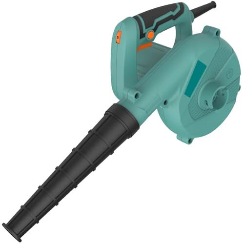 Souffleur, Souffleur de Feuilles, Souffleur D'air, Balayeuse/aspirateur Électrique Portatif 2 en 1, Régulation à 7 Vitesses, Pour Souffler Les Feuilles, Nettoyer la Poussière, Les Petits Déchets