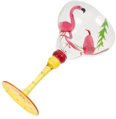 IMIKEYA Suministros Para Fiestas Vasos Transparentes Tazas Espresso Martini Copas Vasos Copas Para Beber Copas Cóctel De Flamenco Pequeñas Copas De Margarita Decoración Rosa Copa De Vino