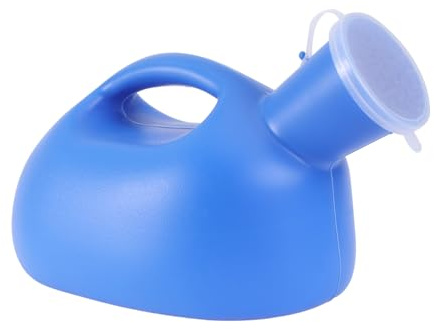 UTHCLO Urinflasche 2 Liter Für Männer Mit Deckel Und Geruchsschutz Aus Pe Material Tragbare Urinflasche Für Camping Reisen Und Outdoor Mit Ergonomischem Griff