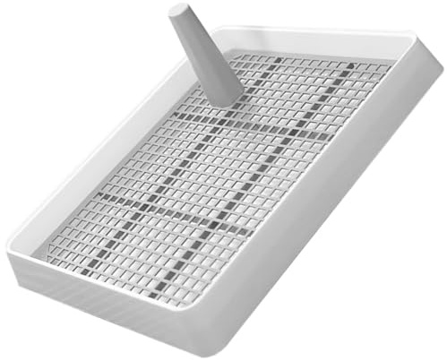 TOYANDONA 1ensemble Pipi Potty pour Chiens Urinoir pour Chiens Intérieur Toilettage Pratique Et pour Chiots Design Compact Et Parfait pour Propriétaires Occupés Dimensions
