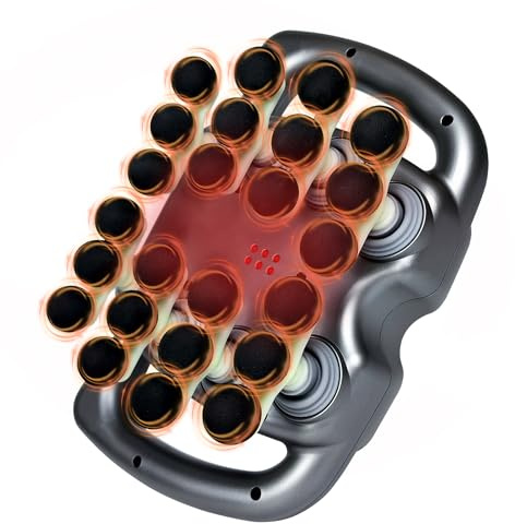 HYUVCX 24 Head Massage Gun Set, Deep Tissue Percussion Massager 9 Modes 99 Intensities, Massage Gun for Legs, Shoulders, Back, Body Muscle Pain Relief, Massage Gun Deep Tissue