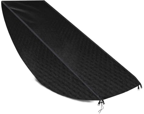 Homeponnew Copertura per sedia a sdraio in tessuto Oxford 210D, impermeabile, antivento, resistente ai raggi UV, per sedia a sdraio da giardino e poltrona reclinabile in legno, colore nero