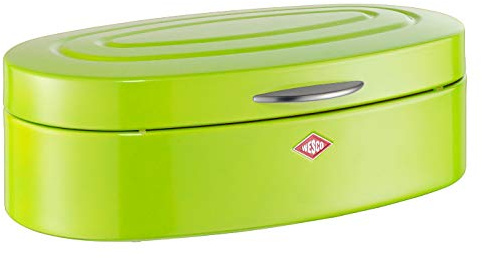Wesco 236201-20 Elly Boîte à Pain 4 L Steel Citron-Vert 9 x 12 x 16 cm
