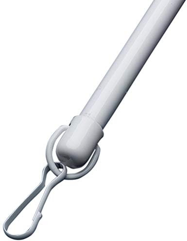 rewagi – ALU SCHLEUDERSTAB - Farbe: weiß – 1 Stück Länge: 75 cm, 100 cm (100)