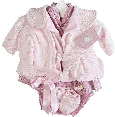 Berbesa- Conjunto vestido para muñeca 50 cm (T5205), 36 meses.