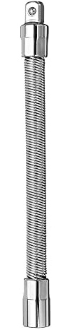 Flexible Socket Extension Bar Joint Head Post Connecting Link Shaft Drive Adapter 3/8 200mm