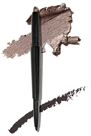 LAURA GELLER NEW YORK Swipe-n-Line Dual-Ended Eyeshadow + Eyeliner (Charcoal/Shimmery Gray)