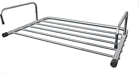 Heizkörper-Wäschetrockner, Wäschetrockner Wand, Balkonwäschetrockner Faltbar Balkon Heizkörper Hängetrockner Wand Wäscheleinen, Wandtrockner Balkon-Trockengestell Edelstahl ( Size : 50*38*18cm )