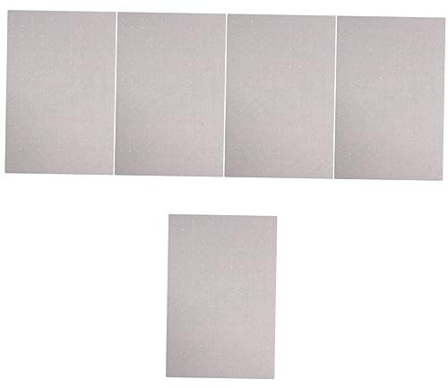 BESTYASH 5er-box Kern Der Ringschale Einsätze Für Schmuckringe Display-pads Für Schmuck Schwarze Schaumstoffpolsterung Ring-display-pad Schubladeneinlage Zubehör Reisen Schwamm Lagerung