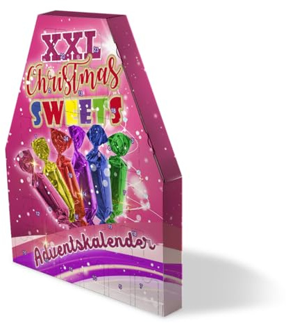 XXL Christmas Sweets Adventskalender 2025 | Gefüllt mit 48 leckeren Celebrations Minis | Mars, Twix, Snickers, Bounty & Galaxy | Süßer Genuss für Groß & Klein