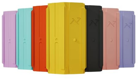 NextPiece FridgeBee Flaschenkühlsystem - Flaschenhalter Kühlschrank Flaschenablage, Flaschenregal Bierhalter, Organizer für Flaschen und Dosen, 0,33-0,5 l, Stapelbar & Modular 5er-Pack