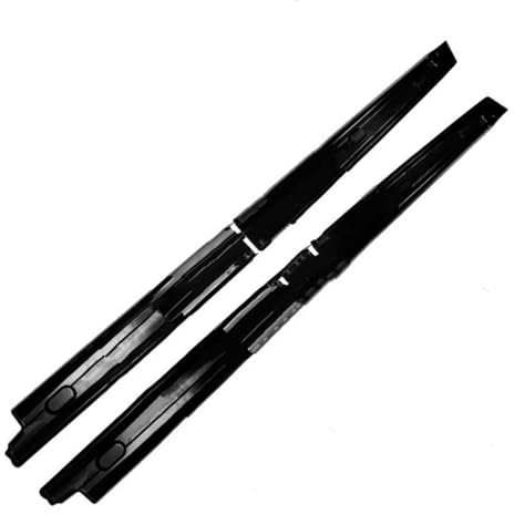 Automotive Seitenschweller 4 Pcs Für VW Für Caddy Mk5 2020 2021 2022 2023 Seite Rock Lip Verlängerung Rocker Platte Separator Stoßstange ABS Auto Seitenschürze