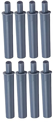 PLAFOPE 8stücke Türstopper Türdämpfer Für Schrank Und Schiebetüren Rutschfest Und Stoßabsorbierend Für Zuhause Und Büro Dunkelgrau