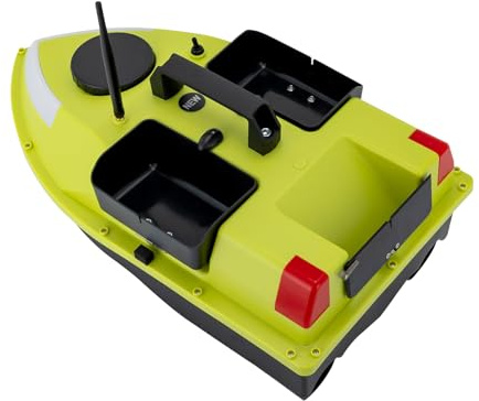 YyanLAK Foderbåt, fiske, bete, båt, 52 W RC fiskebåt, bete båt för brandfiske för att sprida krokar, för att bo och samla in nät